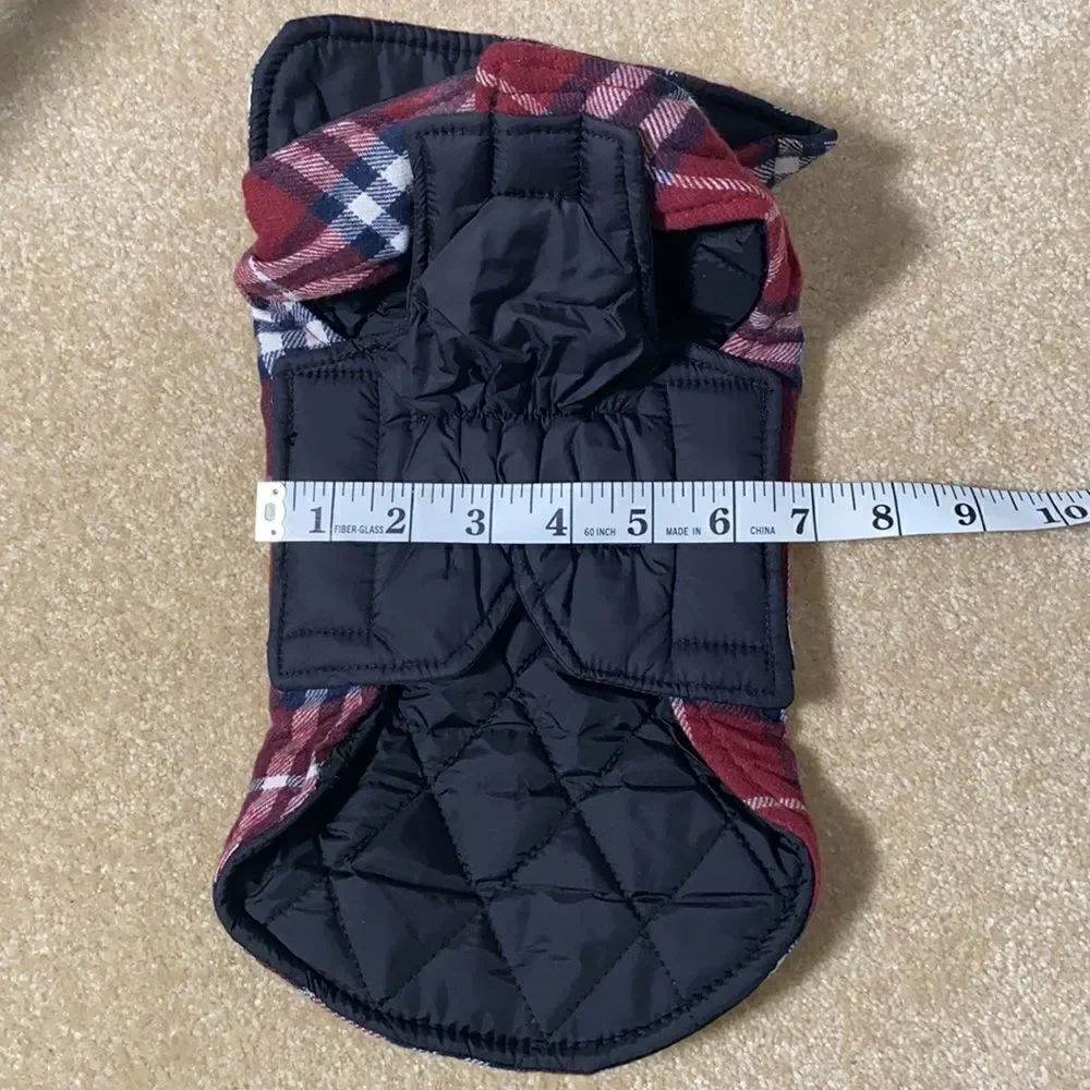N/A plaid dog